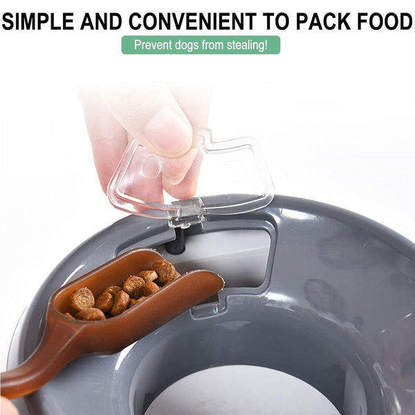 Interactive Dog Toy Tennis Feeder Machine For Training And Treat Rewards Grey Dog Toys