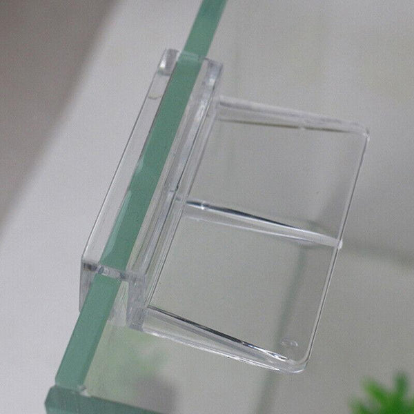 4Pcs Aquarium Fish Tank Glass Cover Support Holder Acrylic Clip Bracket 6/8/10/12Mm 6Mm Aquariums