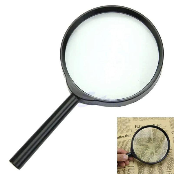 10Cm Handheld Magnifying Glass Loupe For Optimal Reading Clarity Loupes Magnifiers