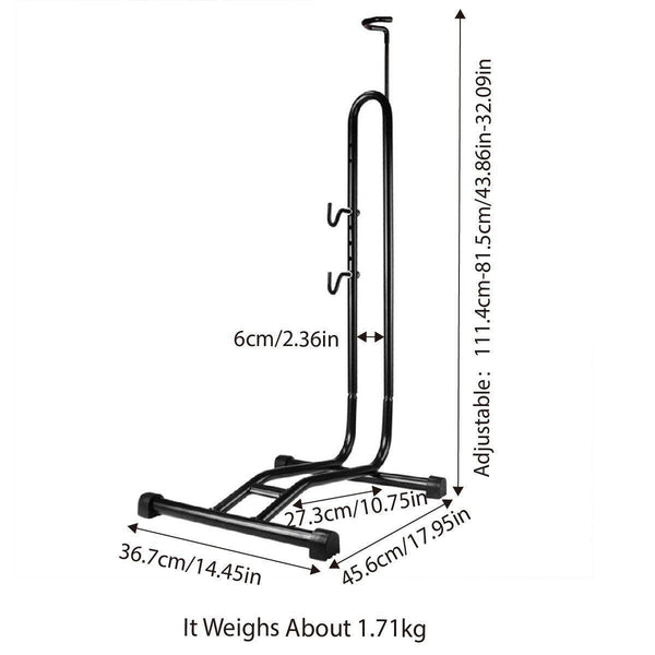 Mountain Bicycle Stand Parking Rack L Shaped Frame Bike Display Maintenance Tool Bicycle Stands & Storage