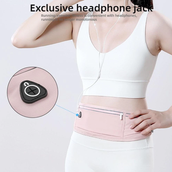 Running Waist Bag Mobile Phone Holder Fitness Sports Small Pouch Adjustable Belt Waist Packs & Bags