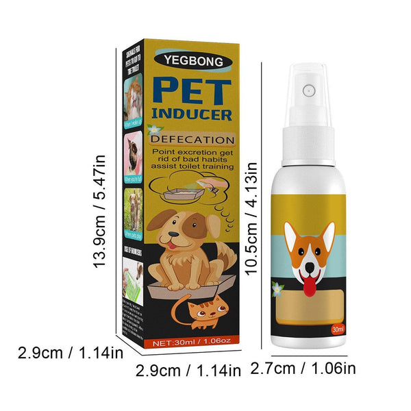 Pet Toilet Training Spray Inducer Dog Poops Cat Pee Urine Positioning Defecation Other Training & Obedience