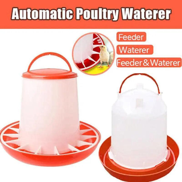 Durable Poultry Feeder And Waterer For Chicken Chook Farming Use Small Animal Supplies
