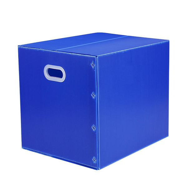 Large Capacity Waterproof Plastic Storage Box Foldable Moving Organizer Durable 40X30x30cm Storage Boxes