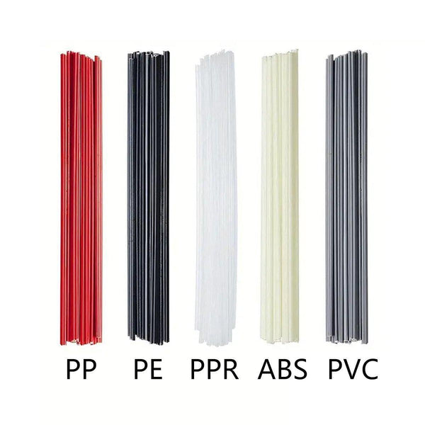 Bumper Plastic Welding Rod Torch 50Cm/25Cm Assorted Colours And Materials White Pp Other Welding Equipment