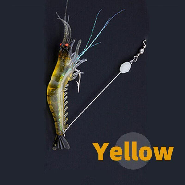 10 Pack Soft Shrimp Lures With Hooks For Bream Flathead Cod And Bass Fishing Baits & Lures