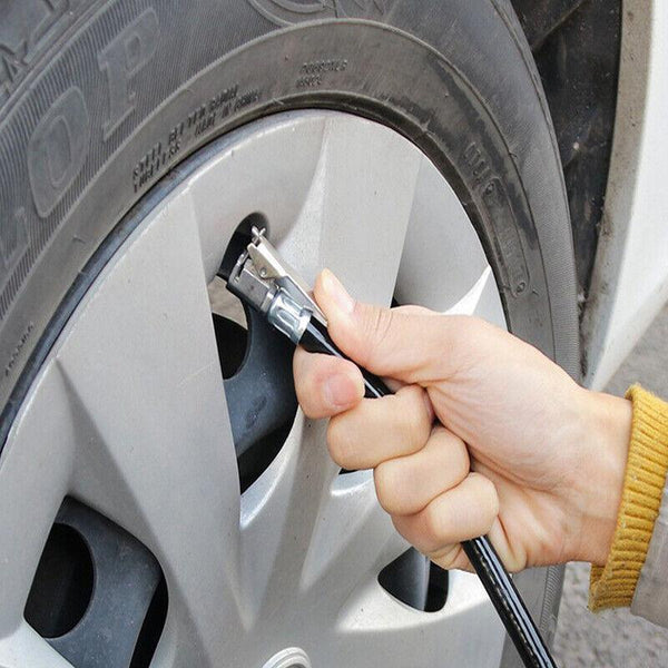 Air Tyre Inflator Pressure Meter Car Truck Tire Pump Hose Gauge Compressor Tools Tyre Pressure Gauges