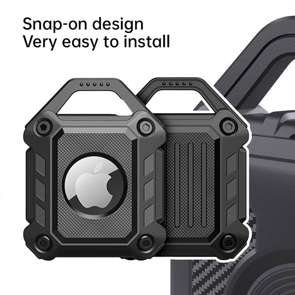 Waterproof Apple Airtag Protective Case Tpu Cover Tag Tracker Loop Holder Yellow Gps