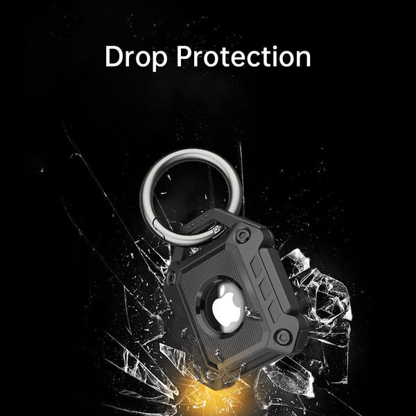 Waterproof Apple Airtag Protective Case Tpu Cover Tag Tracker Loop Holder Yellow Gps