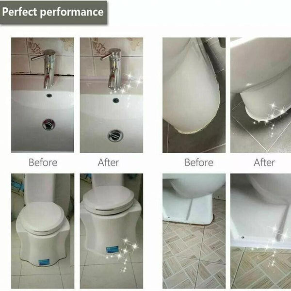 Kitchen Bathroom Sink Sealing Strip Waterproof Tape 3.2M White Easy To Clean 38Mm*3.2M Kitchen Sinks