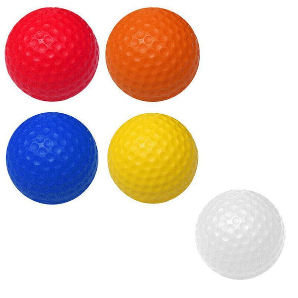 Indoor Outdoor Golf Training Foam Balls 12 Pack Pu Soft Practice Accessories Mixed Other Golf Training Aids