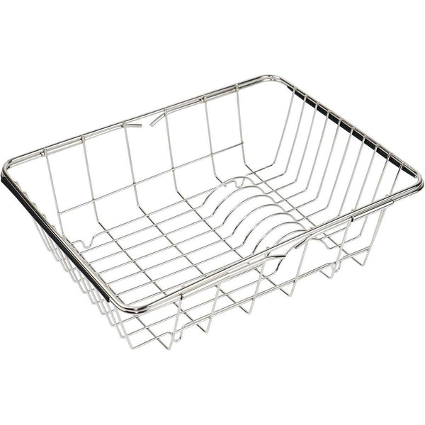 Stainless Steel Sink Draining Basket Telescopic Dish Rack Kitchen Storage Holder Colanders Strainers & Sifters