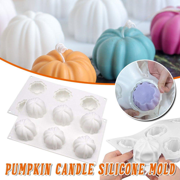 Halloween Silicone Chocolate Cake Mold Pumpkin Baking Diy Handmade Soap Sugarcraft & Chocolate Moulds