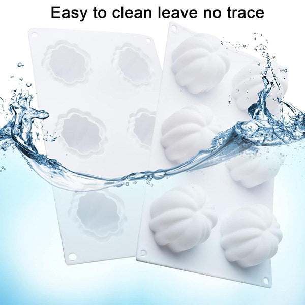 Halloween Silicone Chocolate Cake Mold Pumpkin Baking Diy Handmade Soap Sugarcraft & Chocolate Moulds