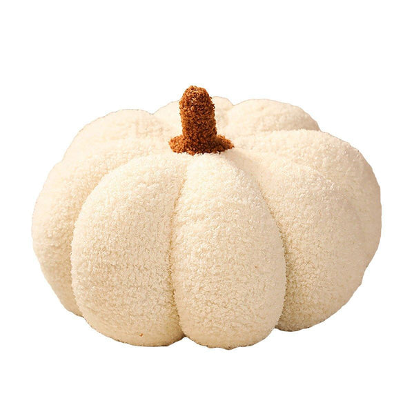 Soft Plush Pumpkin Pillow Cushion Sofa Living Room Bay Window Decor Indoor Toy White Cushions & Decorative Pillows