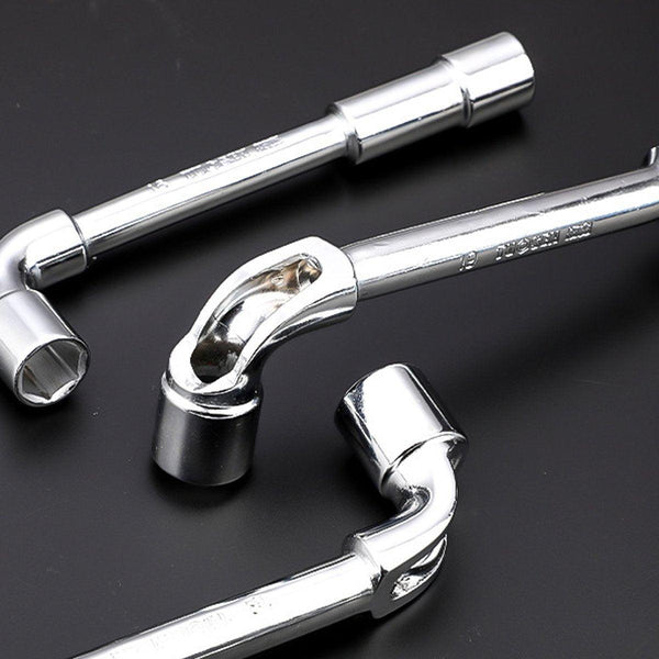 6 23Mm L Shaped Socket Wrench Elbow Multi Size Hardware Repair Tool Set 13Mm Wrench Sets