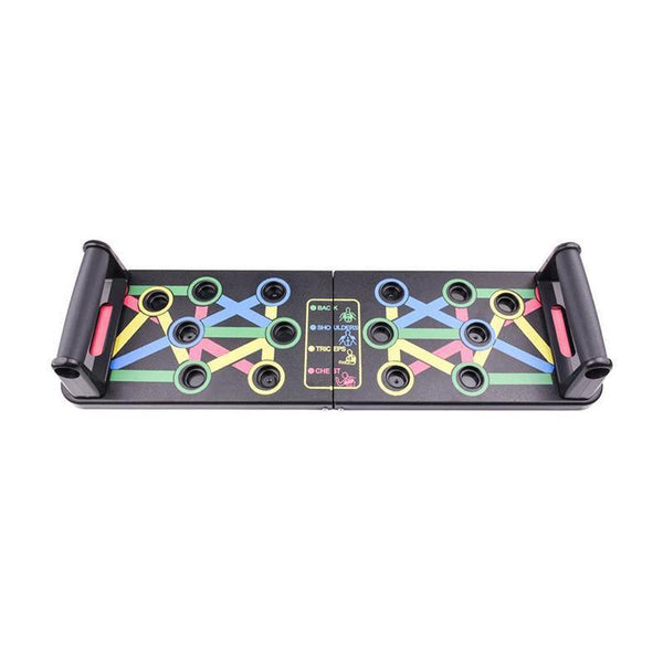 14 In1 Push Up Board Rack Bar Grip Handle Muscle Train Gym Workout Fitness Stand Push Up Stands