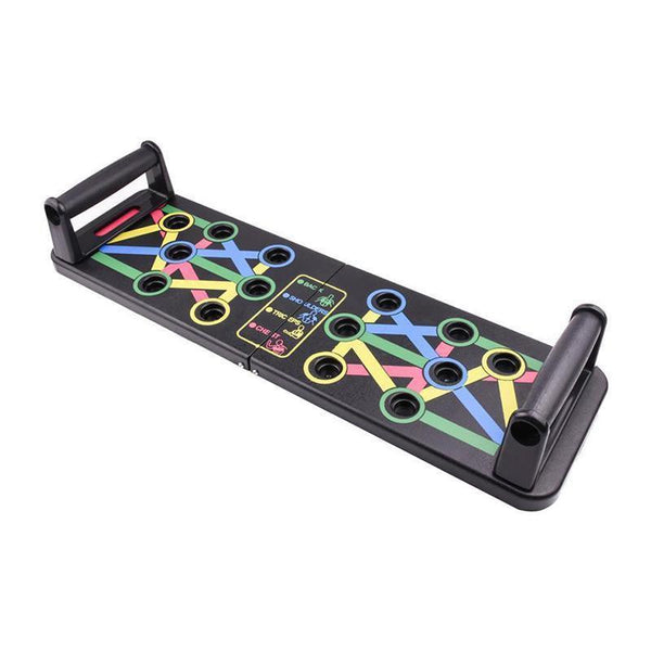 14 In1 Push Up Board Rack Bar Grip Handle Muscle Train Gym Workout Fitness Stand Push Up Stands