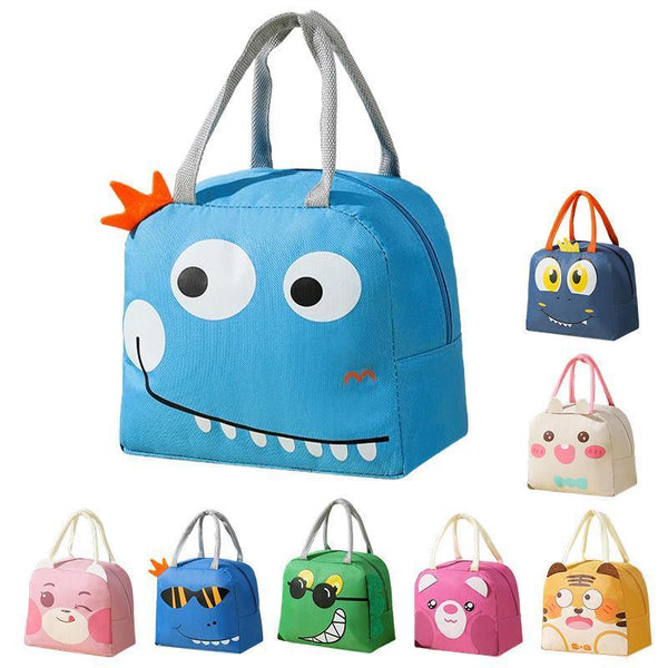 Oxford Insulated Thermal Cooler Lunch Box Carry Picnic Case Storage Bag Blue Lunchboxes