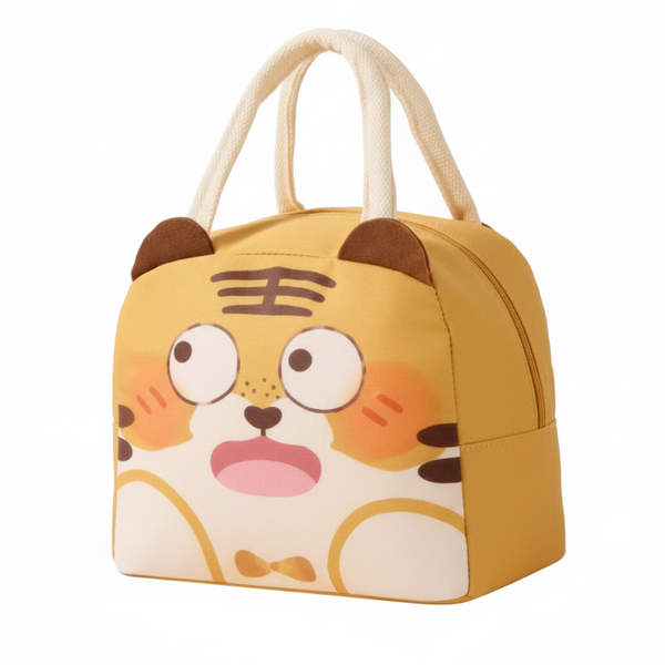 Oxford Insulated Thermal Cooler Lunch Box Carry Picnic Case Storage Bag Yellow Lunchboxes