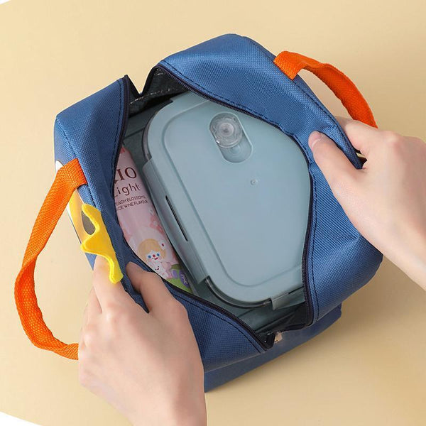Oxford Insulated Thermal Cooler Lunch Box Carry Picnic Case Storage Bag Yellow Lunchboxes