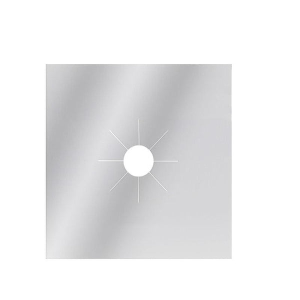 Gas Reusable Hob Protectors Non Stick Liner Pad 4 Pcs Black Stove Burner Covers