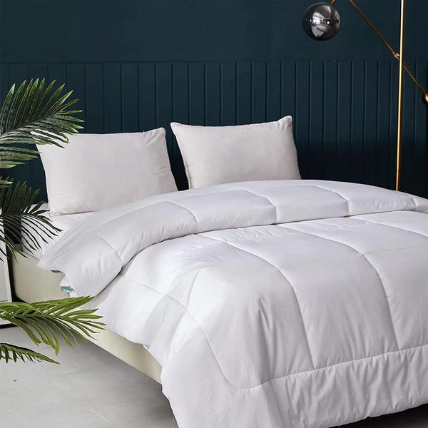 Luxury Hotel Quilt Core Soft Microfiber Down Alternative Comforter For All Seasons 210X210cm Cotton Quilt Covers