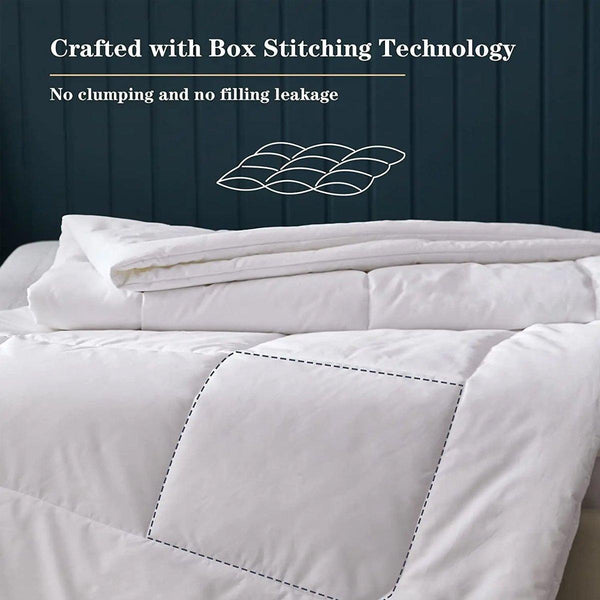 Luxury Hotel Quilt Core Soft Microfiber Down Alternative Comforter For All Seasons 140X210cm Cotton Quilt Covers