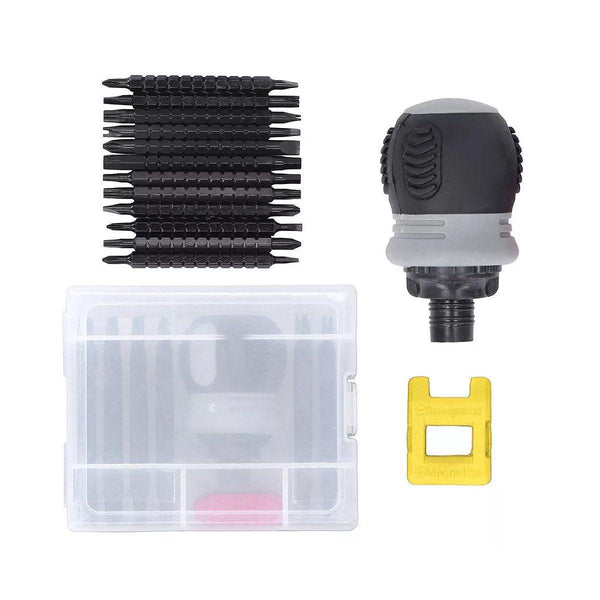 Ratchet Screwdriver Set With Sleeve Dual Head Expansion Cross Bits 18 In 1 Screwdrivers & Nutdrivers
