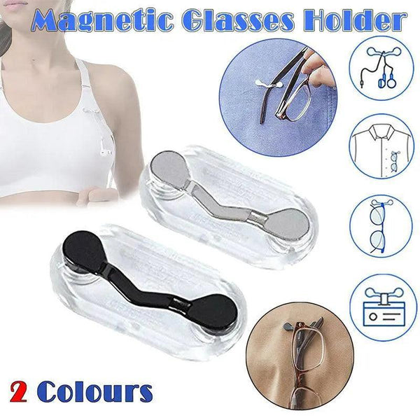 Strong Grip Eyewear Clip Holder Brooch For Glasses And Sunglasses Silver Eyeglass Cleaning Tools & Supplies