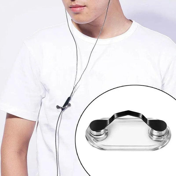 Strong Grip Eyewear Clip Holder Brooch For Glasses And Sunglasses Silver Eyeglass Cleaning Tools & Supplies