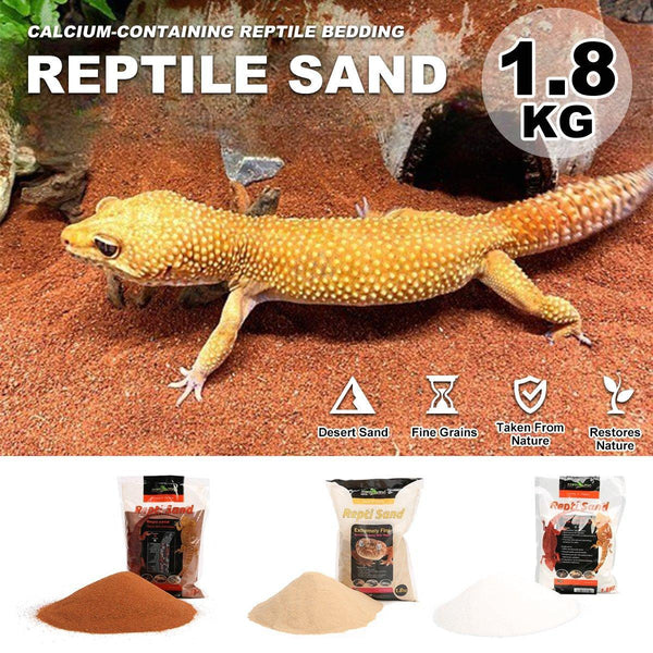 Reptile Sand Climbing Mat Pet Feeding Box Terrarium Landscaping Accessories Yellow Reptiles