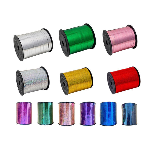 5Mm Balloon Ribbon Curling Party String Gift Wrap Decoration Birthday Wedding Bright Green Ribbons & Bows