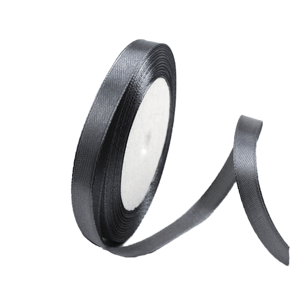 10Mm Width Satin Hair Ribbon Wedding Party Decoration Gift Banquet 5M White Ribbons & Bows