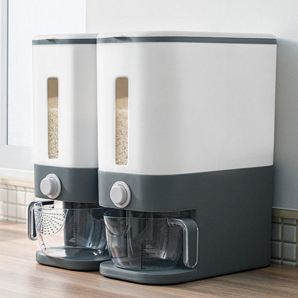 12Kg Automatic Grain Dispenser Cereal Rice Storage Box Kitchen Food Container Food Storage Containers