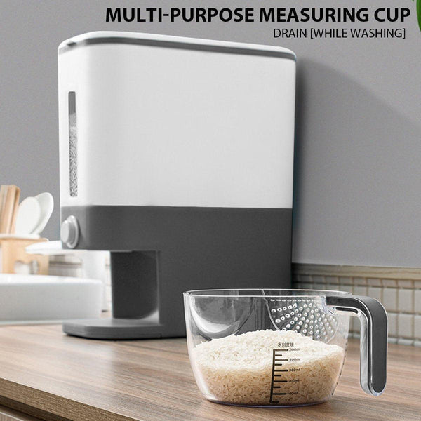 12Kg Automatic Grain Dispenser Cereal Rice Storage Box Kitchen Food Container Food Storage Containers