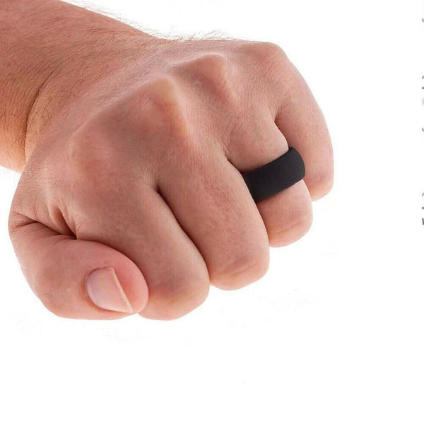 Silicone Rubber Ring Bands 3Pcs Size 10 Rings