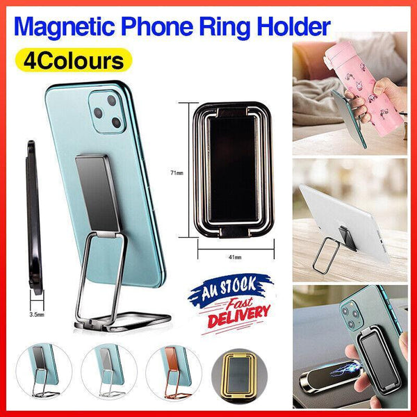 Universal Phone Ring Grip Holder Back Mount Stand For Smartphones And Tablets Gold Mounts & Holders