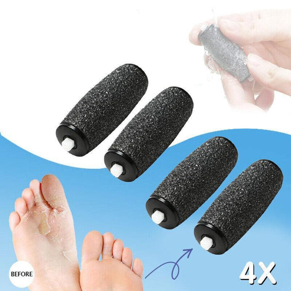 4Pcs Extra Coarse Roller Heads For Electric Foot File Callus Remover Refill Electric Files & Tools