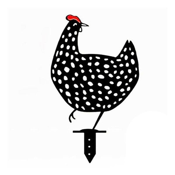 Garden Ornaments Chicken Yard Art Backyard Lawn Decor Gift Easter Ornaments & Statues