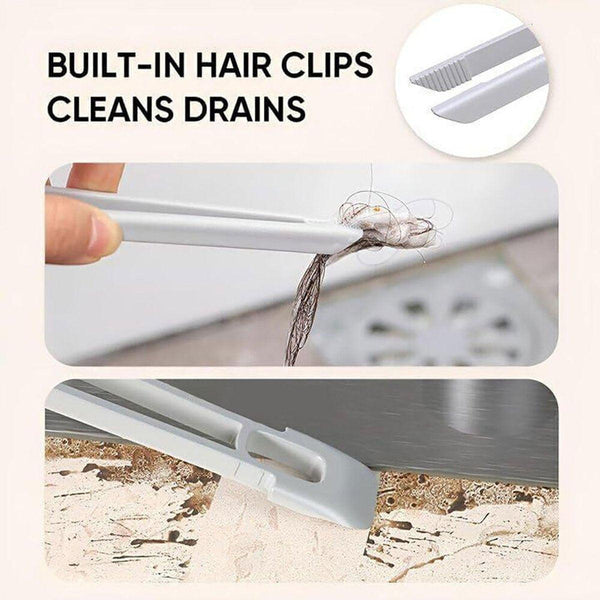 Multi Functional Rotary Cleaning Brush Hard Bristle Slot Seam Wall Tile Coffee Cleaning Brushes