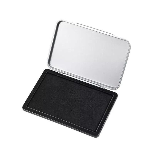 Ink Pad For Rubber Stamps And Fingerprint Crafts Non Toxic Office Diy Use Blue Pads