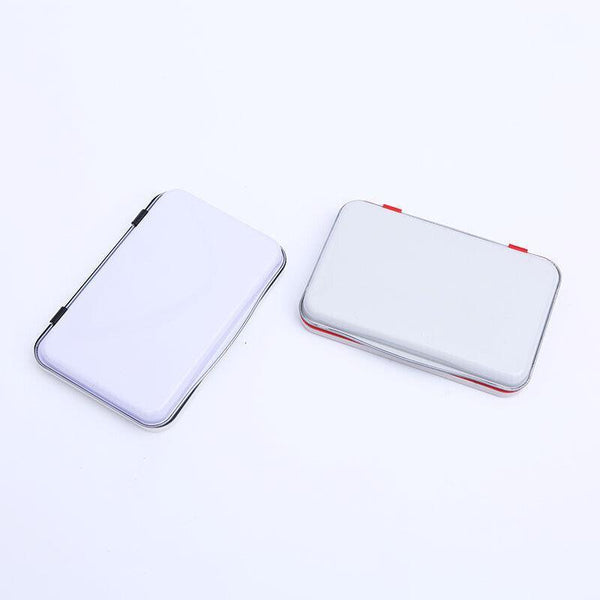 Ink Pad For Rubber And Fingerprint Crafts Non Toxic Office Diy Use Red Stamps