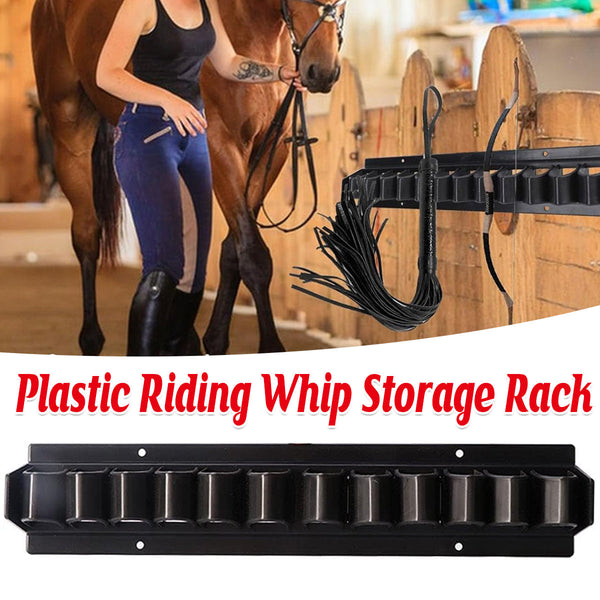 Long Whip Tool Storage Rack Horse Gear And Wall Mount Organizer Hose Reels & Storage