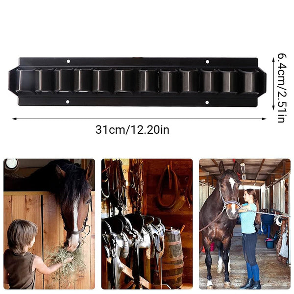 Long Whip Tool Storage Rack Horse Gear And Wall Mount Organizer Hose Reels & Storage