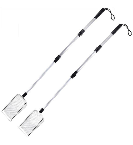 2Pcs Long Handle Pet Litter Scoop Climbing Chicken Beach For Cats Dogs Pooper Scooper & Bags