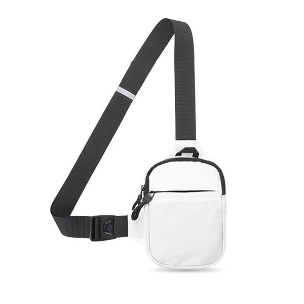 Sports Chest Bag Crossbody Backpack Mini Fashion Satchel For Outdoor Travel Grey Bags