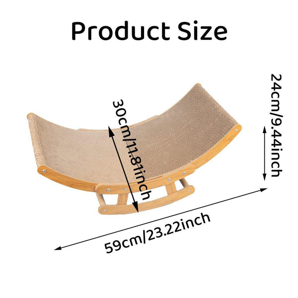 Premium Cat Scratching Board Bed Corrugated Paper Durable All Seasons Toy Replacement Core X 2 Furniture & Scratchers