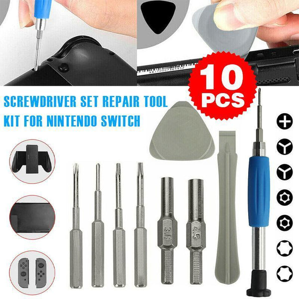 Screwdriver Set Repair Tool Kit For Nintendo Switch Nes N64 Joy Con Wii Triwing Screwdrivers