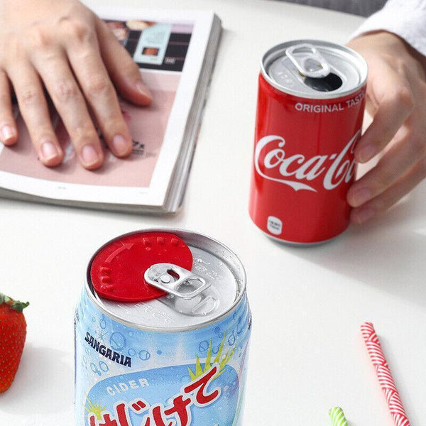 6Pcs Beverage Can Lid Cap Soda Soft Drink Snaps Tops Cover Lock Sealer Protector Other Kitchen Gadgets